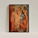 Tablou Pablo Picasso - Domnișoarele din Avignon, tablou reproducere dupa piatra de temelie a cubismului avantgardist Tablou Pablo Picasso - Domnișoarele din Avignon, tablou reproducere dupa piatra de temelie a cubismului avantgardist