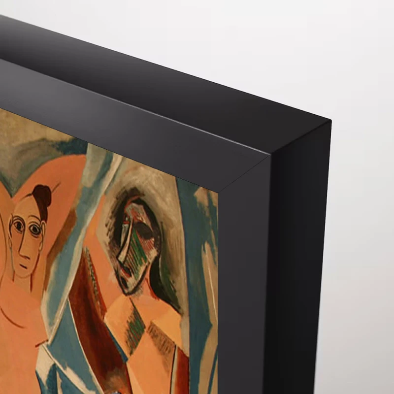 Tablou Pablo Picasso - Domnișoarele din Avignon, tablou reproducere dupa piatra de temelie a cubismului avantgardist Tablou Pablo Picasso - Domnișoarele din Avignon, tablou reproducere dupa piatra de temelie a cubismului avantgardist