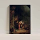 Tablou Rembrandt - Vizita, tablou reproducere pentru spatii pline de eleganță Tablou Rembrandt - Vizita, tablou reproducere pentru spatii pline de eleganță