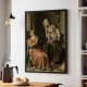Tablou Rembrandt - Tobit și Ana cu iedul, tablou reproducere, notă de rafinament clasic Tablou Rembrandt - Tobit și Ana cu iedul, tablou reproducere, notă de rafinament clasic