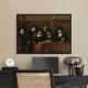 Tablou Rembrandt - Sindicii breslei postăvarilor, tablou reproducere pentru birouri, cabinete, biblioteci sau livinguri sofisticate Tablou Rembrandt - Sindicii breslei postăvarilor, tablou reproducere pentru birouri, cabinete, biblioteci sau livinguri sofisticate