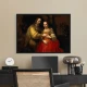 Tablou Rembrandt - Mireasa evreică, tablou reproducere pentru birouri, cabinete, biblioteci sau livinguri sofisticate Tablou Rembrandt - Mireasa evreică, tablou reproducere pentru birouri, cabinete, biblioteci sau livinguri sofisticate