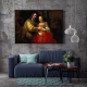 Tablou Rembrandt - Mireasa evreică, tablou reproducere pentru birouri, cabinete, biblioteci sau livinguri sofisticate Tablou Rembrandt - Mireasa evreică, tablou reproducere pentru birouri, cabinete, biblioteci sau livinguri sofisticate