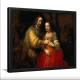Tablou Rembrandt - Mireasa evreică, tablou reproducere pentru birouri, cabinete, biblioteci sau livinguri sofisticate Tablou Rembrandt - Mireasa evreică, tablou reproducere pentru birouri, cabinete, biblioteci sau livinguri sofisticate