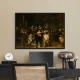 Tablou Rembrandt - Rondul de noapte, tablou reproducere pentru livinguri spațioase, birouri elegante sau holuri primitoare Tablou Rembrandt - Rondul de noapte, tablou reproducere pentru livinguri spațioase, birouri elegante sau holuri primitoare
