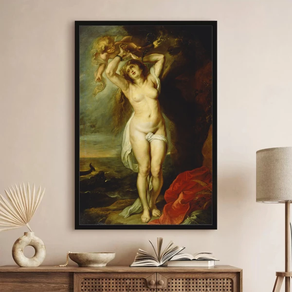 Tablou Rubens - Andromeda, tablou reproducere înrămat transformă instantaneu atmosfera din living, birou sau dormitor