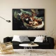 Tablou Rubens - Miracolul Sfintei Walburga, tablou reproducere înrămat pentru living, birou, dormitor sau hol Tablou Rubens - Miracolul Sfintei Walburga, tablou reproducere înrămat pentru living, birou, dormitor sau hol