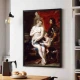 Tablou Rubens - Venus, Marte și Cupidon, tablou reproducere înrămat rafinament instant în livinguri, birouri elegante sau holuri spațioase Tablou Rubens - Venus, Marte și Cupidon, tablou reproducere înrămat rafinament instant în livinguri, birouri elegante sau holuri spațioase