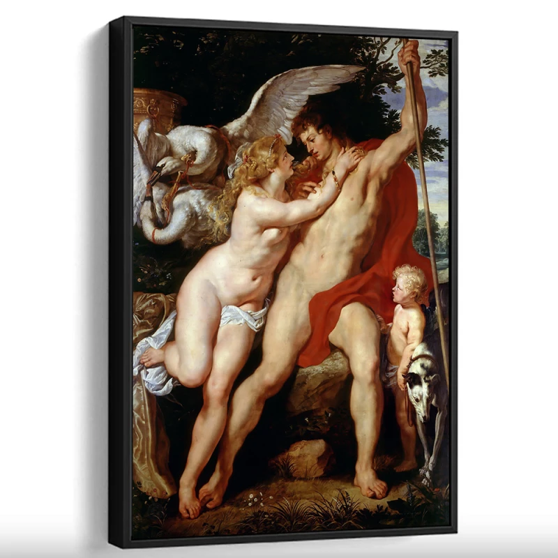 Tablou Rubens - Venus și Adonis, tablou reproducere înrămat pentru un living rafinat, un birou elegant sau un dormitor cu personalitate Tablou Rubens - Venus și Adonis, tablou reproducere înrămat pentru un living rafinat, un birou elegant sau un dormitor cu personalitate