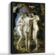 Tablou Rubens - Cele Trei Grații, tablou reproducere înrămat pentru un living sofisticat, un birou elegant sau un dormitor cu personalitate Tablou Rubens - Cele Trei Grații, tablou reproducere înrămat pentru un living sofisticat, un birou elegant sau un dormitor cu personalitate