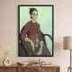 Tablou Vincent van Gogh - La Mousme, tablou reproducere înrămat atmosferă caldă pentru livingul, biroul sau dormitorul tău Tablou Vincent van Gogh - La Mousme, tablou reproducere înrămat atmosferă caldă pentru livingul, biroul sau dormitorul tău