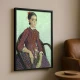 Tablou Vincent van Gogh - La Mousme, tablou reproducere înrămat atmosferă caldă pentru livingul, biroul sau dormitorul tău Tablou Vincent van Gogh - La Mousme, tablou reproducere înrămat atmosferă caldă pentru livingul, biroul sau dormitorul tău