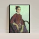 Tablou Vincent van Gogh - La Mousme, tablou reproducere înrămat atmosferă caldă pentru livingul, biroul sau dormitorul tău Tablou Vincent van Gogh - La Mousme, tablou reproducere înrămat atmosferă caldă pentru livingul, biroul sau dormitorul tău