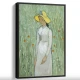 Tablou Vincent van Gogh - Fata în alb, tablou reproducere înrămat pentru livingul, biroul sau dormitorul tău Tablou Vincent van Gogh - Fata în alb, tablou reproducere înrămat pentru livingul, biroul sau dormitorul tău