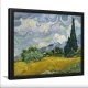 Tablou Vincent van Gogh - Straturi de flori în Olanda, tablou reproducere înrămat ideal pentru living, birouri sau holuri Tablou Vincent van Gogh - Straturi de flori în Olanda, tablou reproducere înrămat ideal pentru living, birouri sau holuri