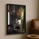 Tablou Vermeer - Fată citind o scrisoare la fereastră, tablou reproducere înrămat se potrivește perfect în livinguri clasice, birouri elegante, biblioteci sau holuri luminate Tablou Vermeer - Fată citind o scrisoare la fereastră, tablou reproducere înrămat se potrivește perfect în livinguri clasice, birouri elegante, biblioteci sau holuri luminate