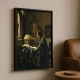 Tablou Vermeer - Astronomul, tablou reproducere înrămat pentru livinguri, birouri de lucru, cabinete private sau biblioteci Tablou Vermeer - Astronomul, tablou reproducere înrămat pentru livinguri, birouri de lucru, cabinete private sau biblioteci