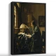 Tablou Vermeer - Astronomul, tablou reproducere înrămat pentru livinguri, birouri de lucru, cabinete private sau biblioteci Tablou Vermeer - Astronomul, tablou reproducere înrămat pentru livinguri, birouri de lucru, cabinete private sau biblioteci