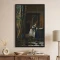 Tablou Vermeer - Alegoria Credinței Catolice, tablou reproducere înrămat pentru livinguri, birouri de lucru, cabinete private sau biblioteci
