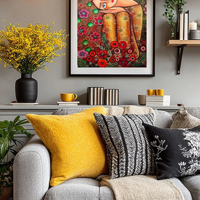 Confesiunea Culorilor - Tablou abstract