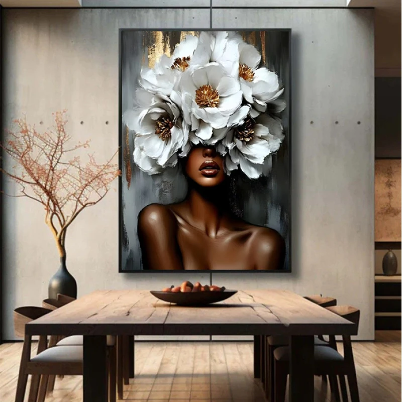 Printre Flori - Tablou abstract