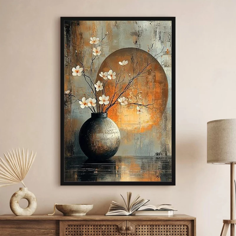 Ikebana - Tablou abstract