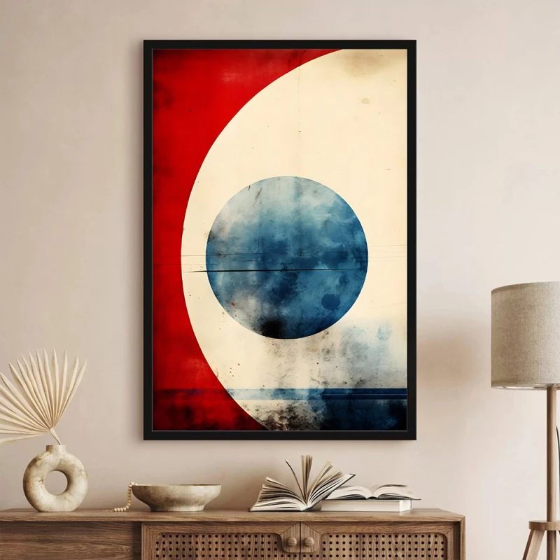 Tablou abstract cu ramă - Lumina Lumii, tablou abstract modern, perfect pentru living, birou, hol Tablou abstract cu ramă - Lumina Lumii, tablou abstract modern, perfect pentru living, birou, hol