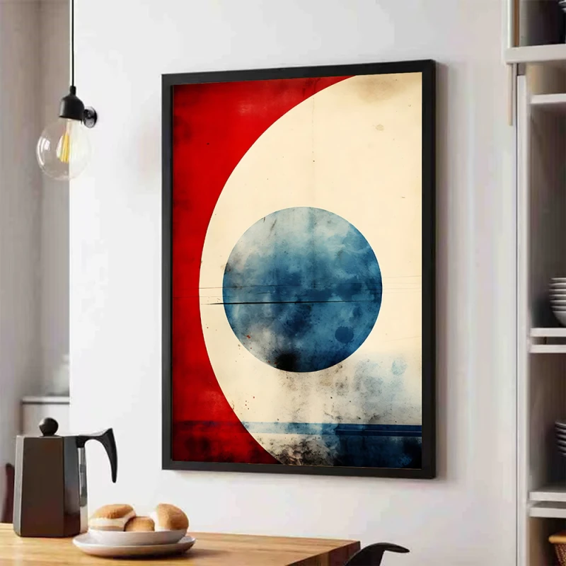 Tablou abstract cu ramă - Lumina Lumii, tablou abstract modern, perfect pentru living, birou, hol Tablou abstract cu ramă - Lumina Lumii, tablou abstract modern, perfect pentru living, birou, hol