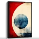 Tablou abstract cu ramă - Lumina Lumii, tablou abstract modern, perfect pentru living, birou, hol Tablou abstract cu ramă - Lumina Lumii, tablou abstract modern, perfect pentru living, birou, hol