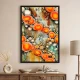 Tablou abstract cu ramă - Energie Solară, tablou abstract modern, perfect pentru living, birou, hol