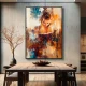 Tablou abstract cu ramă - Lumina dintre Pagini, tablou abstract modern, perfect pentru living, birou, hol Tablou abstract cu ramă - Lumina dintre Pagini, tablou abstract modern, perfect pentru living, birou, hol
