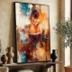 Tablou abstract cu ramă - Lumina dintre Pagini, tablou abstract modern, perfect pentru living, birou, hol Tablou abstract cu ramă - Lumina dintre Pagini, tablou abstract modern, perfect pentru living, birou, hol