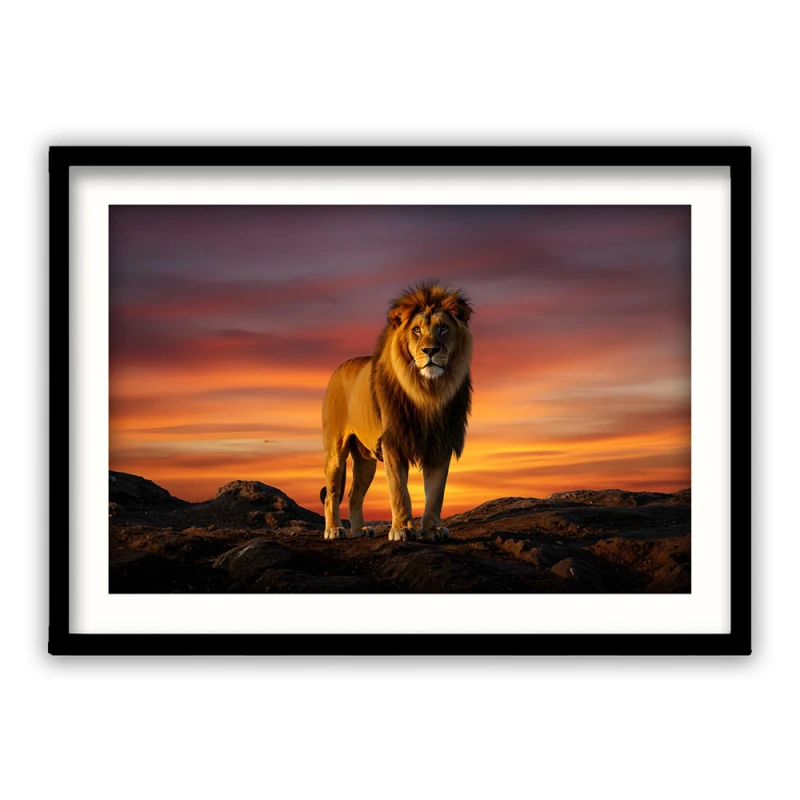 Lion King - Tablou fauna