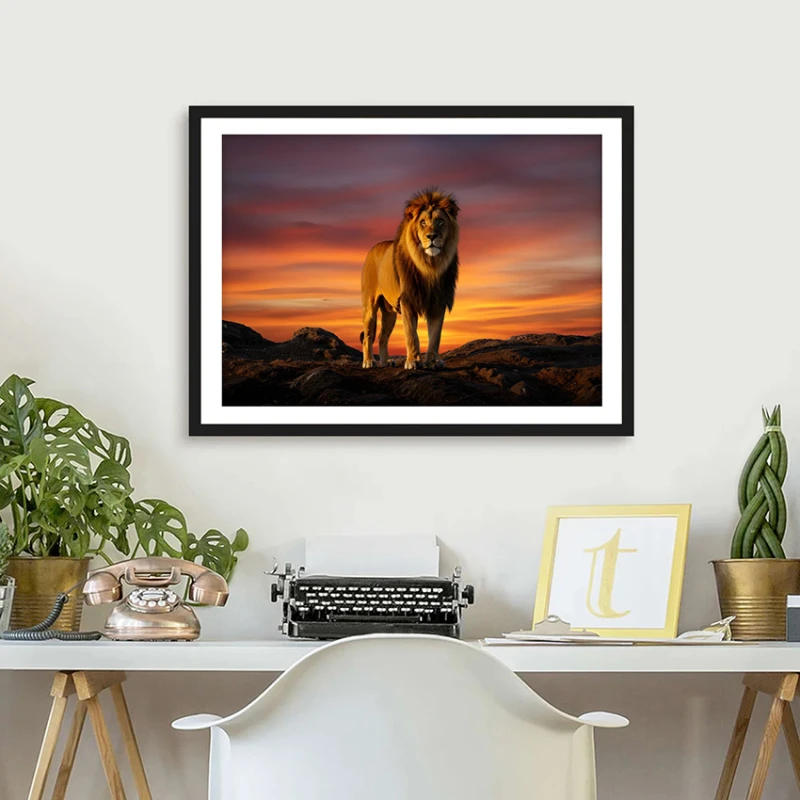 Lion King - Tablou fauna