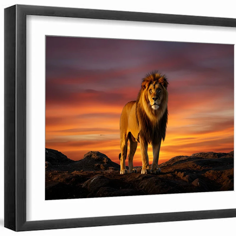 Lion King - Tablou fauna