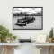 Tablou Alb-Negru Mercedes-Benz W120 Înramat
