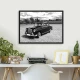 Tablou Alb-Negru Mercedes-Benz W120 Înramat