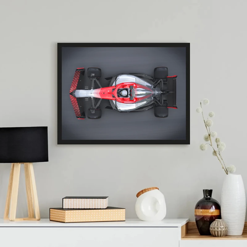 Tablou Monopost Formula 1 Înramat
