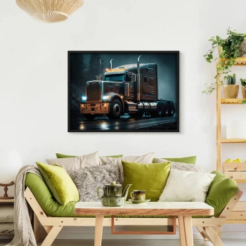 Tablou Camion American Vintage Înramat