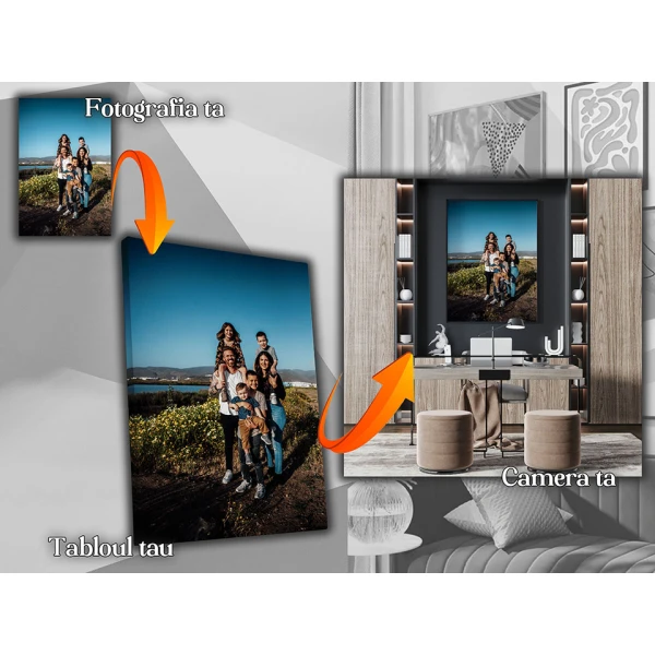 Tablou Canvas Vertical Personalizat - Tablouri personalizate Tablou Canvas Vertical Personalizat - Tablouri personalizate