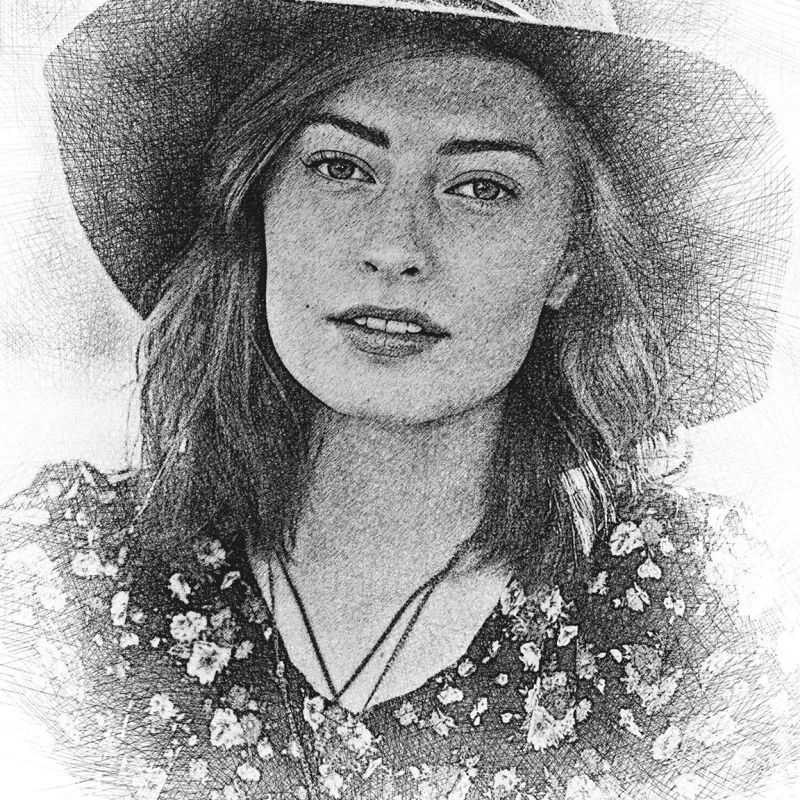 Desen in Creion cu Poza - Tablouri personalizate Desen in Creion cu Poza - Tablouri personalizate