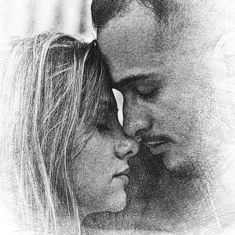 Desen in Creion cu Poza - Tablouri personalizate Desen in Creion cu Poza - Tablouri personalizate