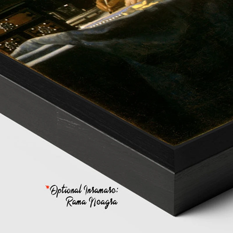 O doamna scriind - Reproduceri pictori celebri