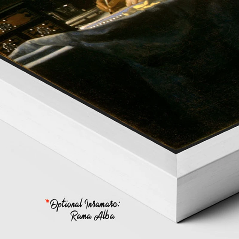 O doamna scriind - Reproduceri pictori celebri