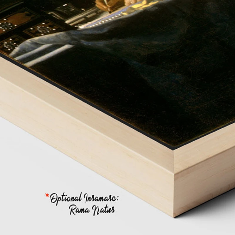 O doamna scriind - Reproduceri pictori celebri