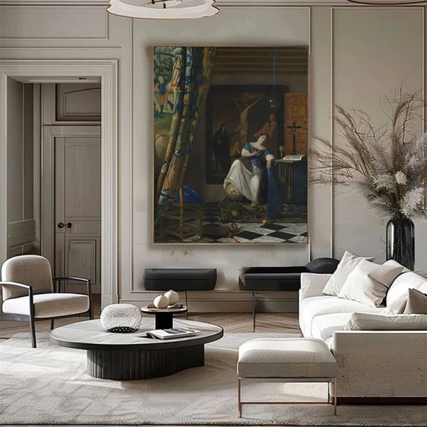 Alegoria Credintei Catolice - Reproduceri pictori celebri