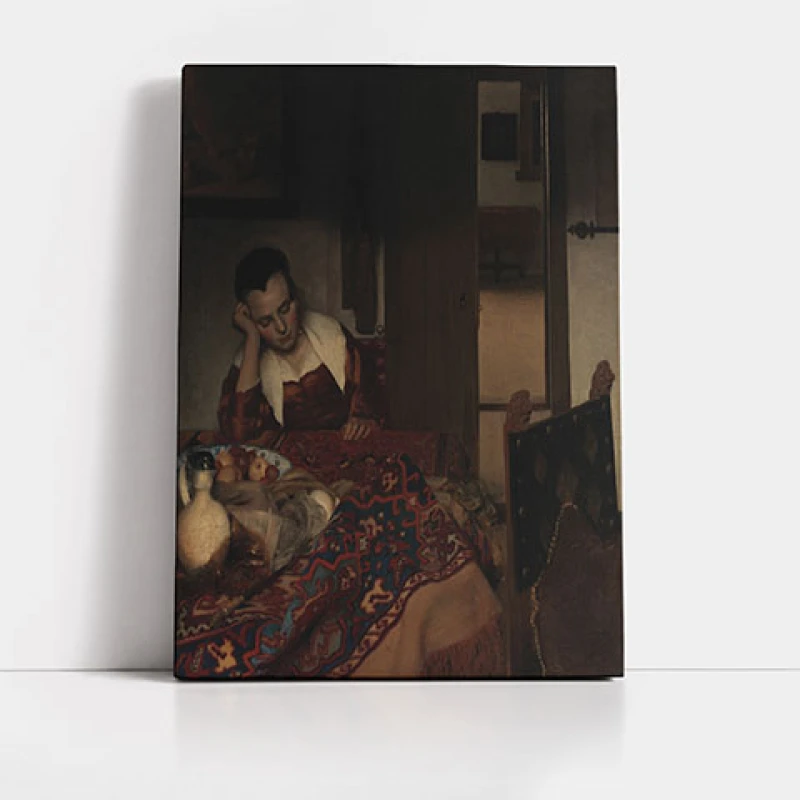 O Servitoare Adormita - Reproduceri pictori celebri O Servitoare Adormita - Reproduceri pictori celebri