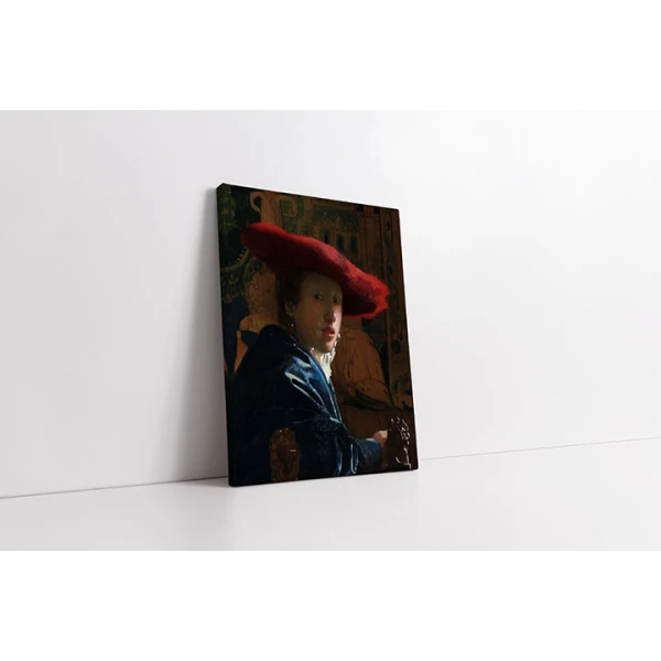 Fata cu palarie rosie - Reproduceri pictori celebri