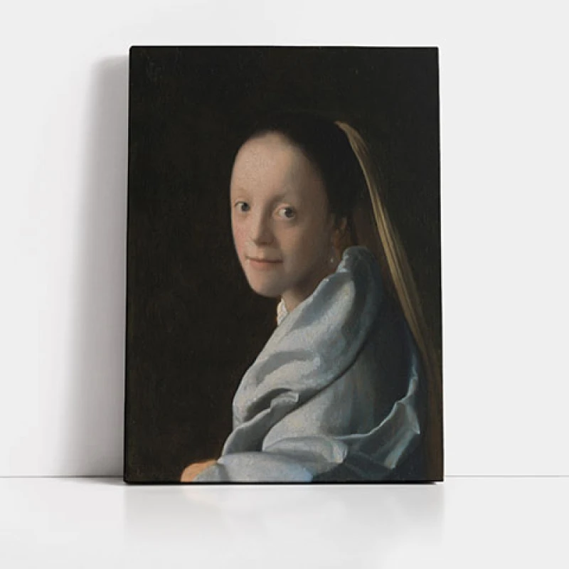 Studiu de tanara femeie - Reproduceri pictori celebri