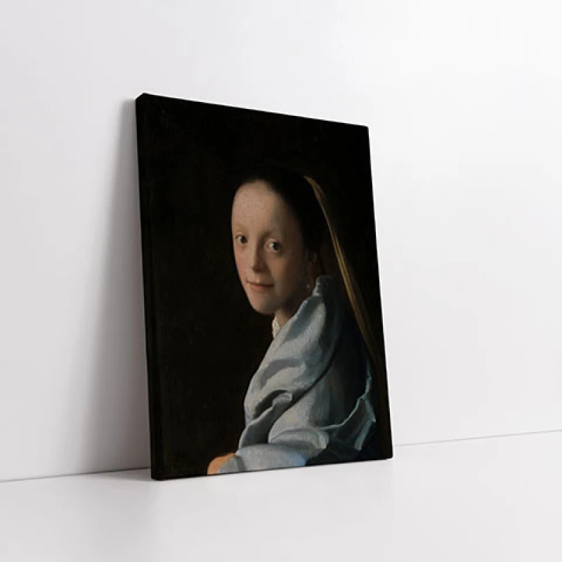 Studiu de tanara femeie - Reproduceri pictori celebri